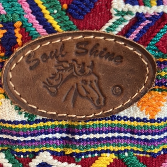 Soul Shine Horse Wear Handbag/Purse/Tote Handwoven by Mayan Indians‎ - Picture 3 of 9